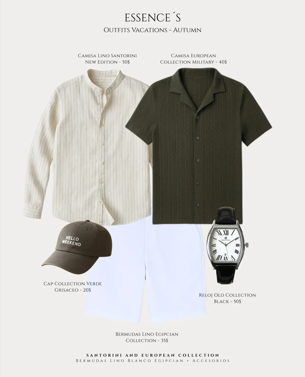 Outfit Egipcian Lino Santorini New Edition And European