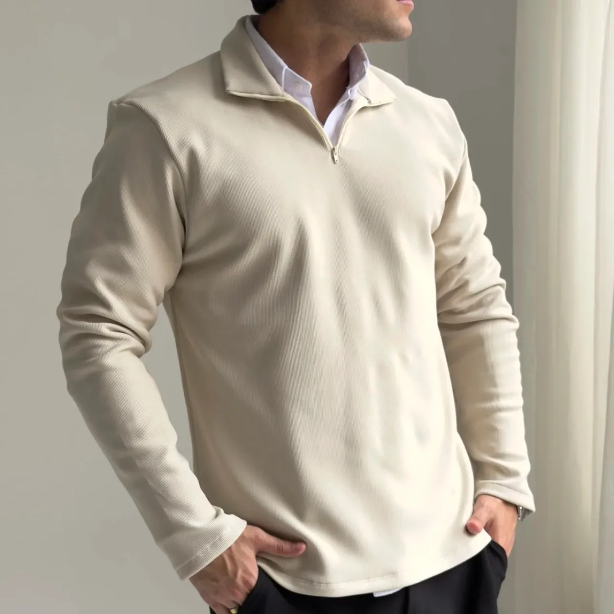 New Champagne Quarter-Zip Collection